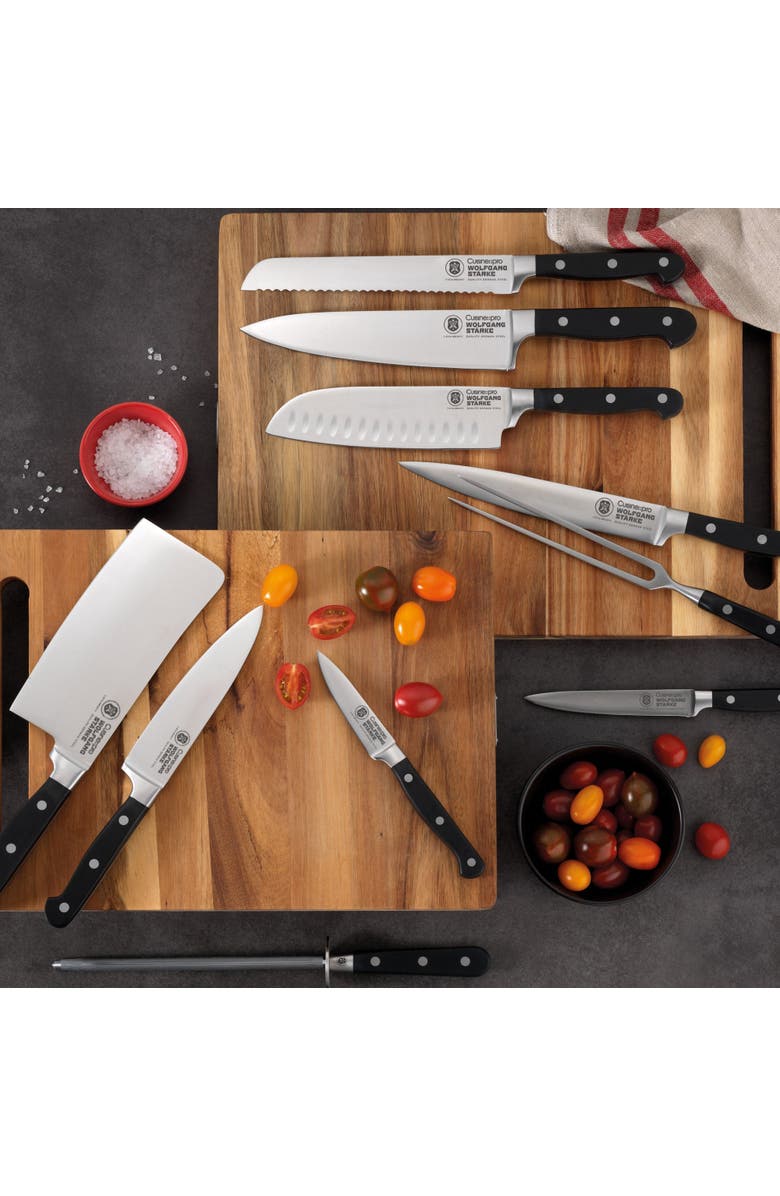 Cuisine::pro<sup>®</sup> WOLFGANG STARKE 6" Mini Chef's Knife, Alternate, color, Black