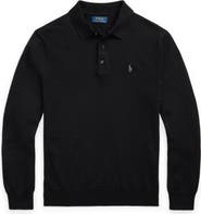 Polo Ralph Lauren Long Sleeve Wool Polo Sweater