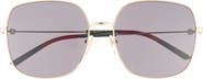 Gucci 59mm Square Sunglasses