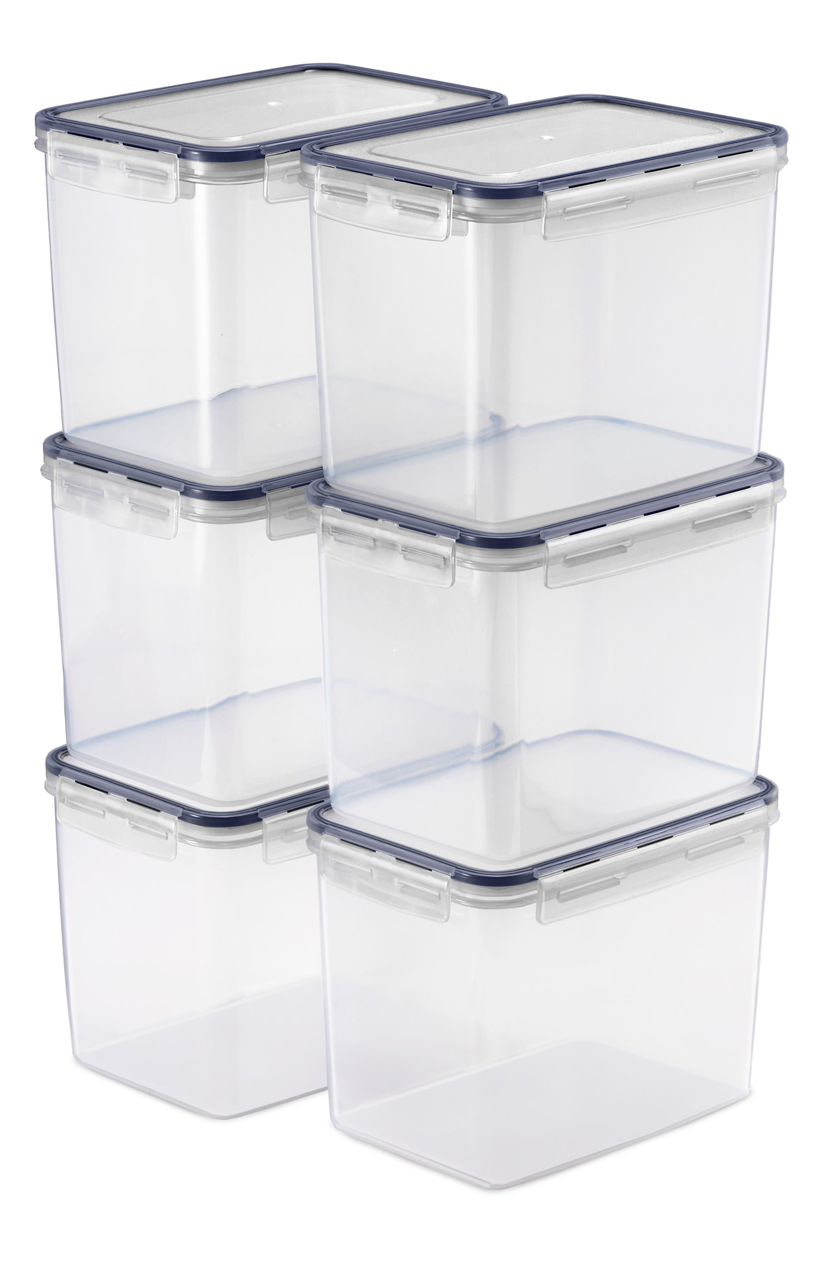 6-Piece Food Storage Container Set