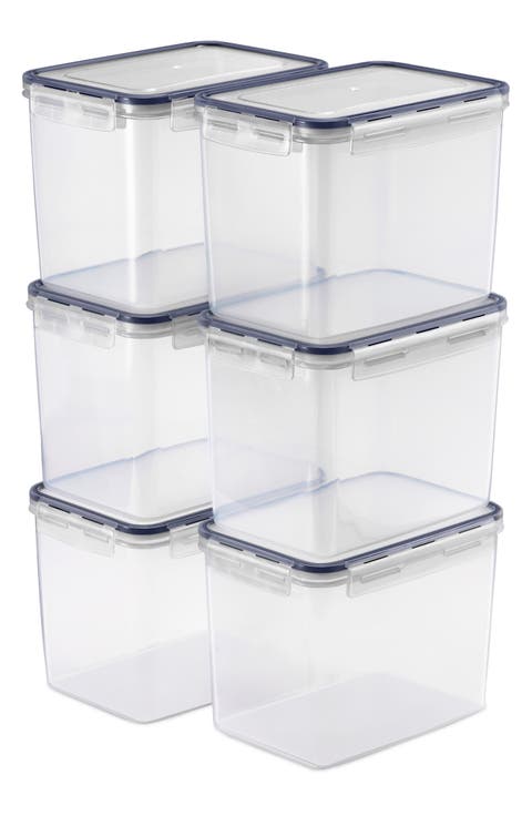 6-Piece Food Storage Container Set