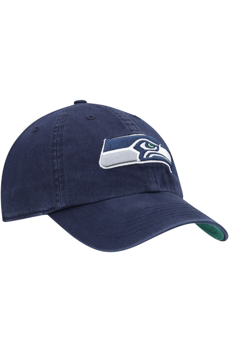 '47 Men's '47 College Navy Seattle Seahawks Franchise Logo Fitted Hat, Alternate, color, 