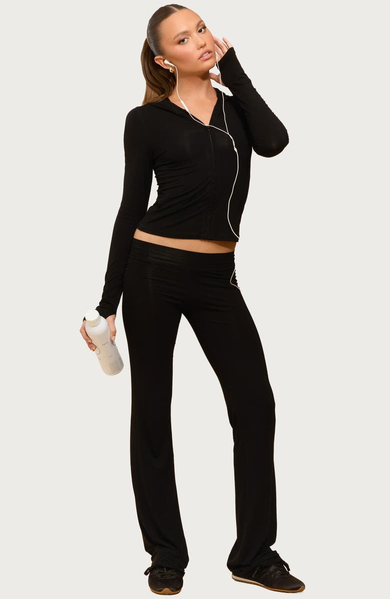 EDIKTED Callan Flare Pants, Alternate, color, 