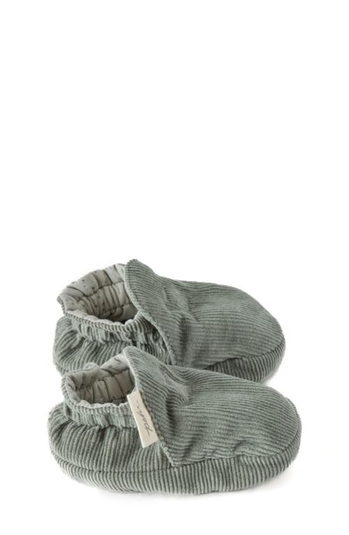 Pehr Organic Cotton Corduroy Bootie In Sage