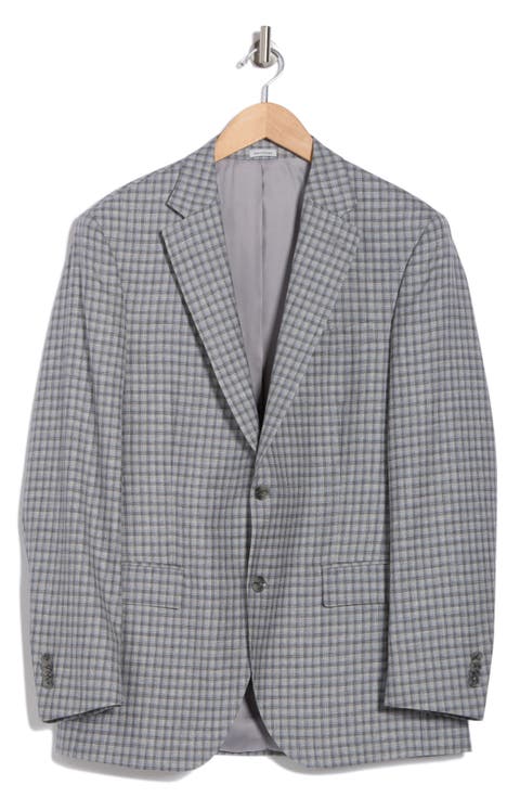 Flynn Classic Check Wool Sport Coat