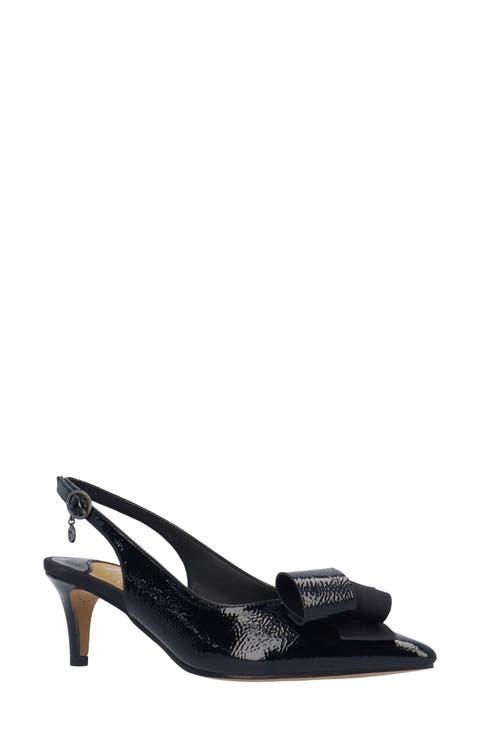 Delara Pointed Toe Slingback Pump
