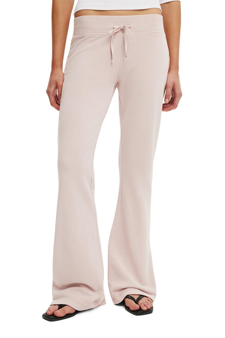 Women's Low Rise Bootleg Sweatpant, Main, color, Washed Spellbound