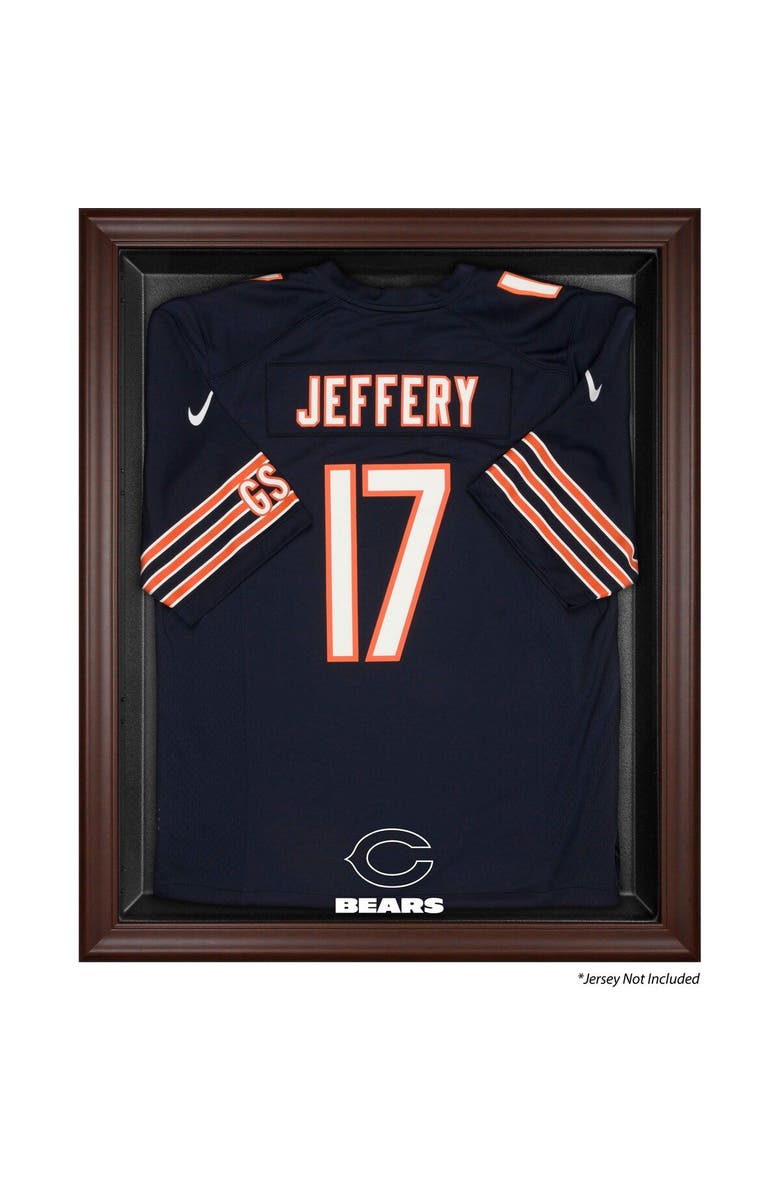 FANATICS AUTHENTIC Chicago Bears Brown Framed Logo Jersey Display Case, Main, color, 