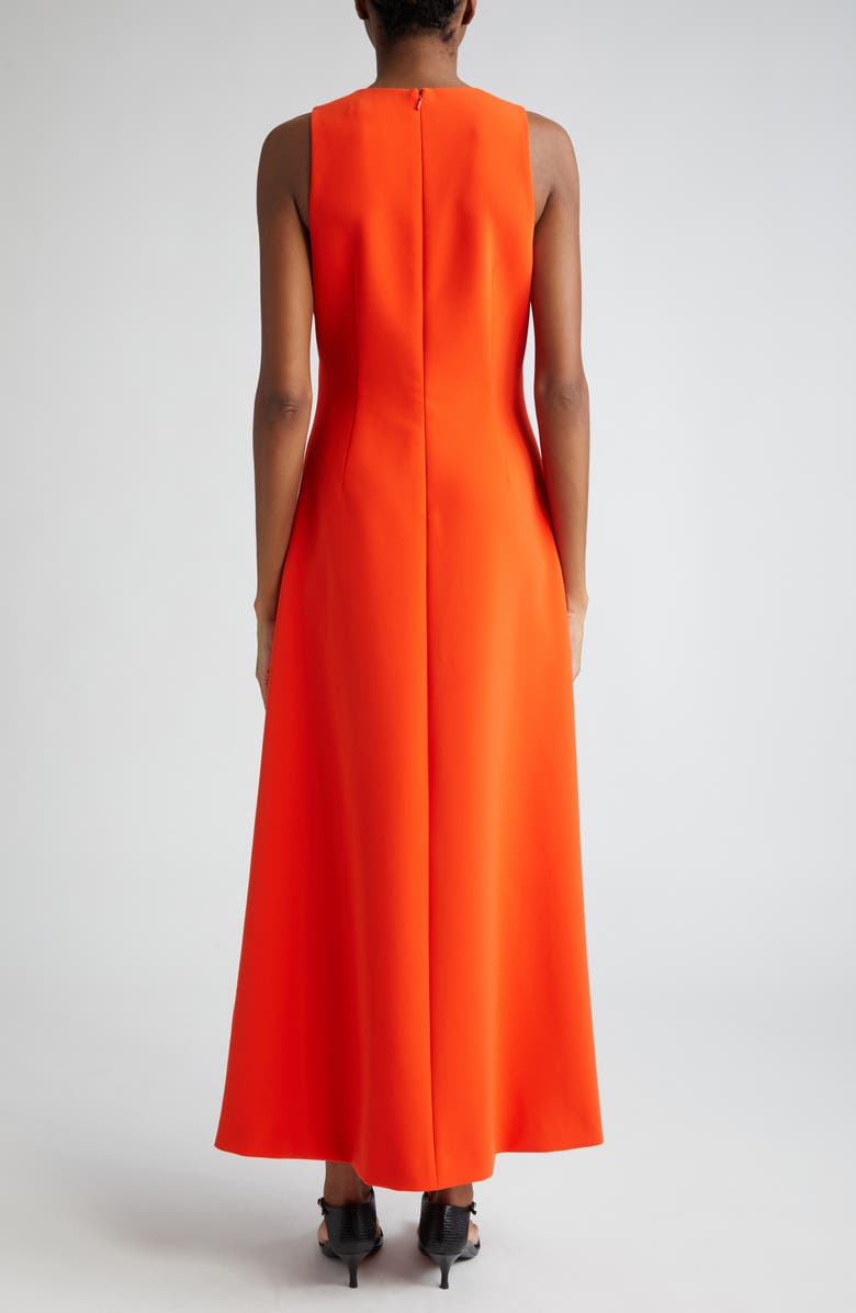 Brandon Maxwell Shiva Sleeveless A-Line Dress, Alternate, color,