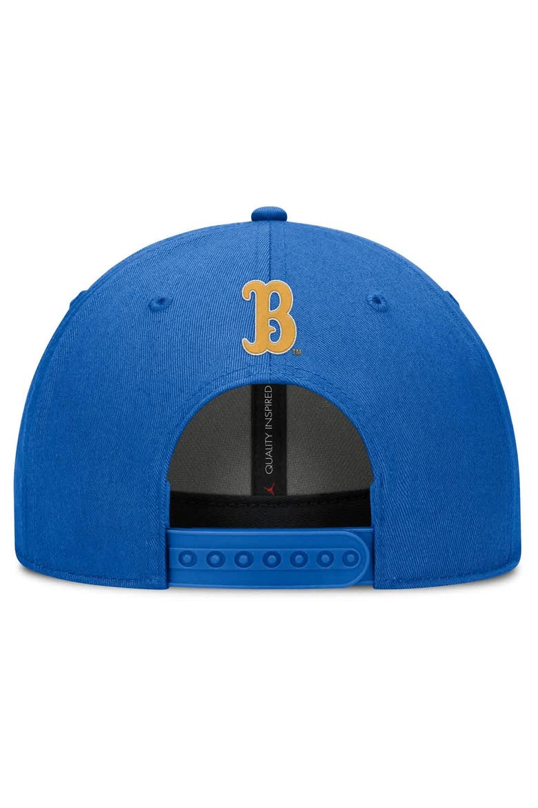 Men's Jordan Brand Blue UCLA Bruins Slanted Primetime Rise Performance Adjustable Hat, Alternate, color, Blue