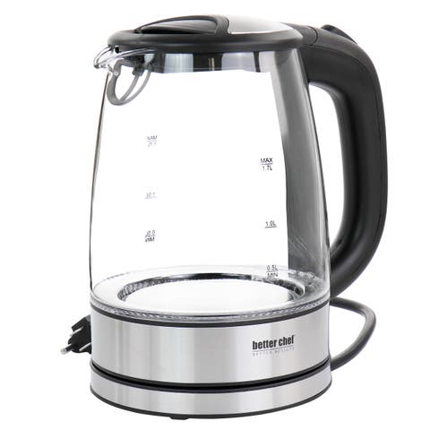 1.7 Liter 360 Degree Glass Cordless Electric Kettle