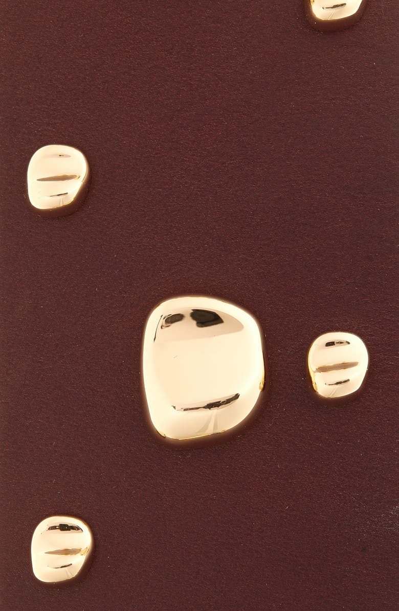 Zimmermann Malley Studded Leather Belt, Alternate, color, Chestnut