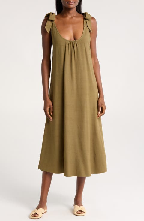 Tie Shoulder Cover-Up