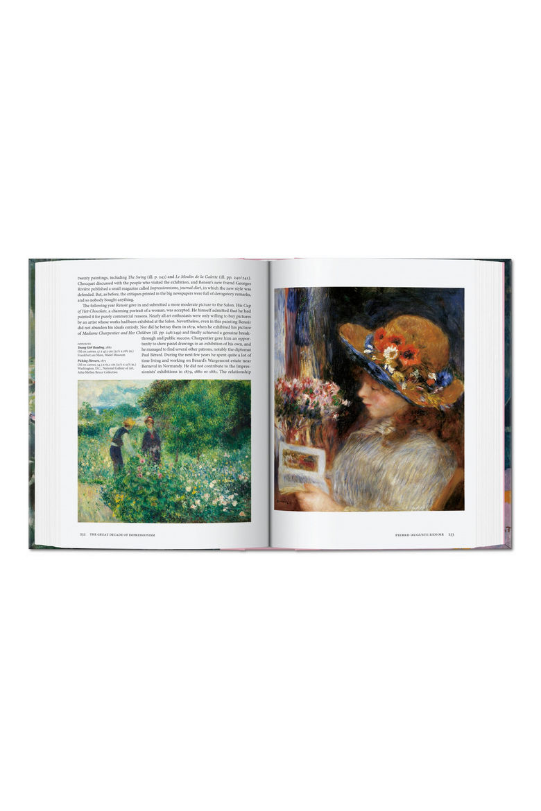 Art for All Impressionists Book, Alternate, color, Blue-Green