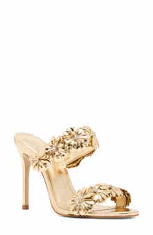 Sunshine Crystal Flower Sandal