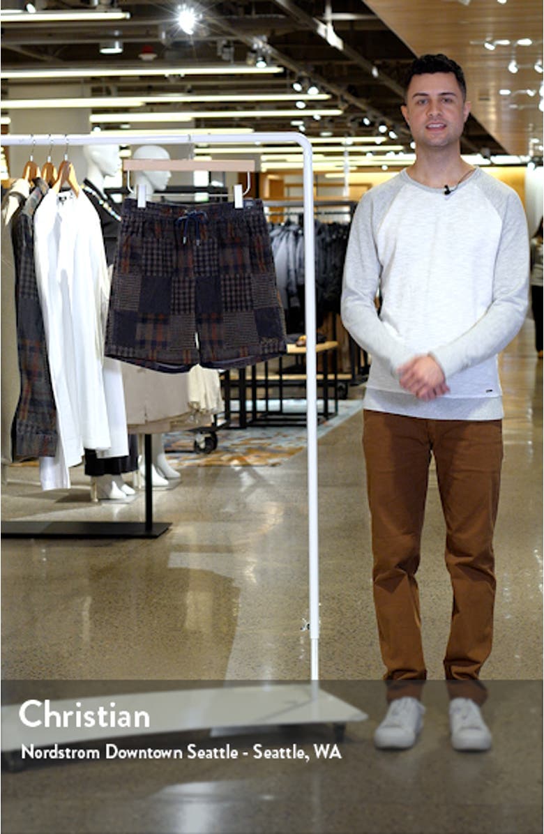 Escape Drawstring Cotton Walking Shorts, sales video thumbnail