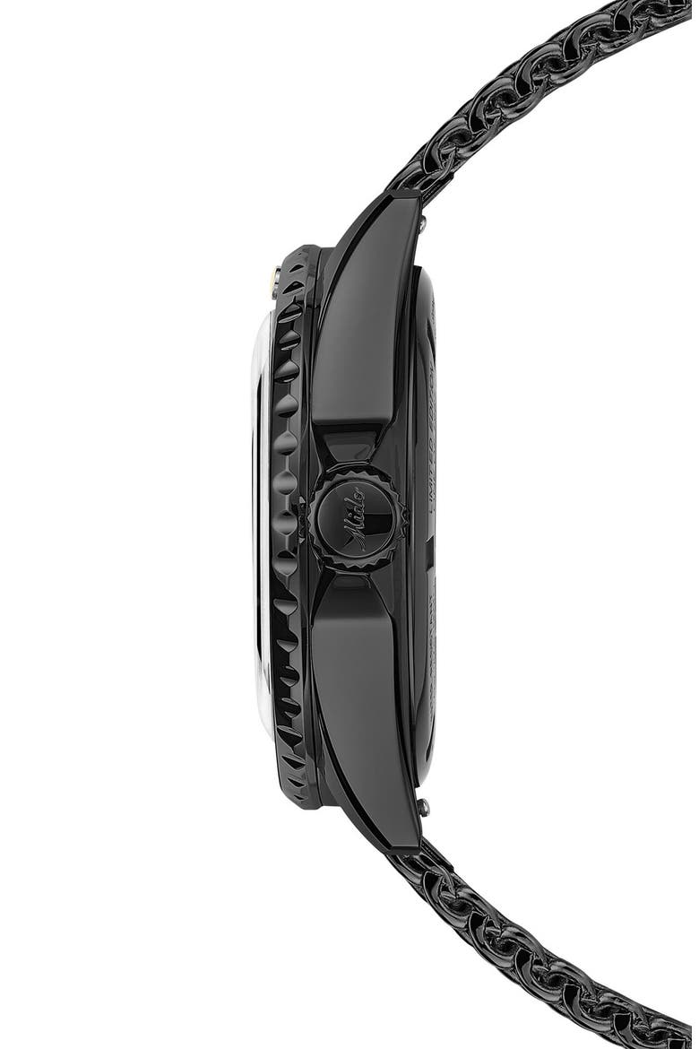 Ocean Star Captain Decompression Timer Automatic Watch, 41mm (Limited Edition), Alternate, color, BLACK