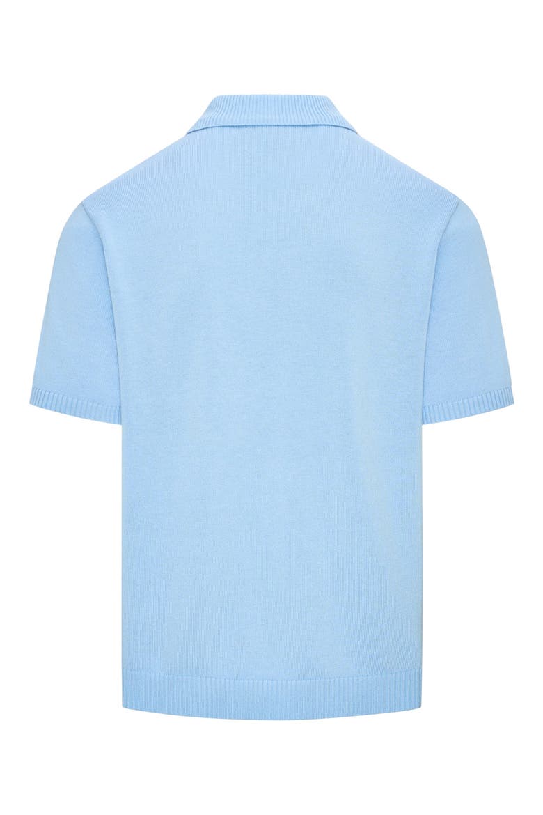 Polo Sweater, Alternate, color, BRUNNERA BLUE