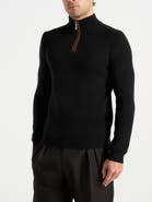 Manière De Voir Torin Quarter Zip Knit Jumper