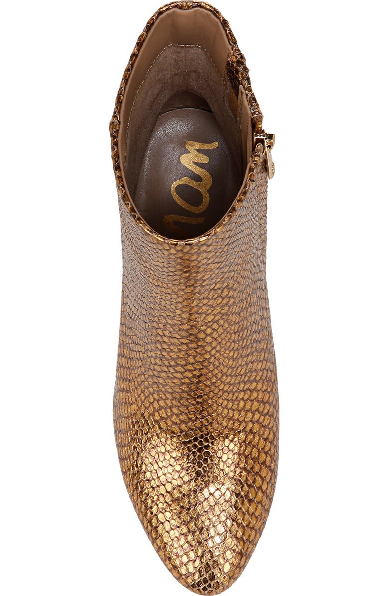 Sam Edelman Daria Bootie, Alternate, color, Medallion Gold