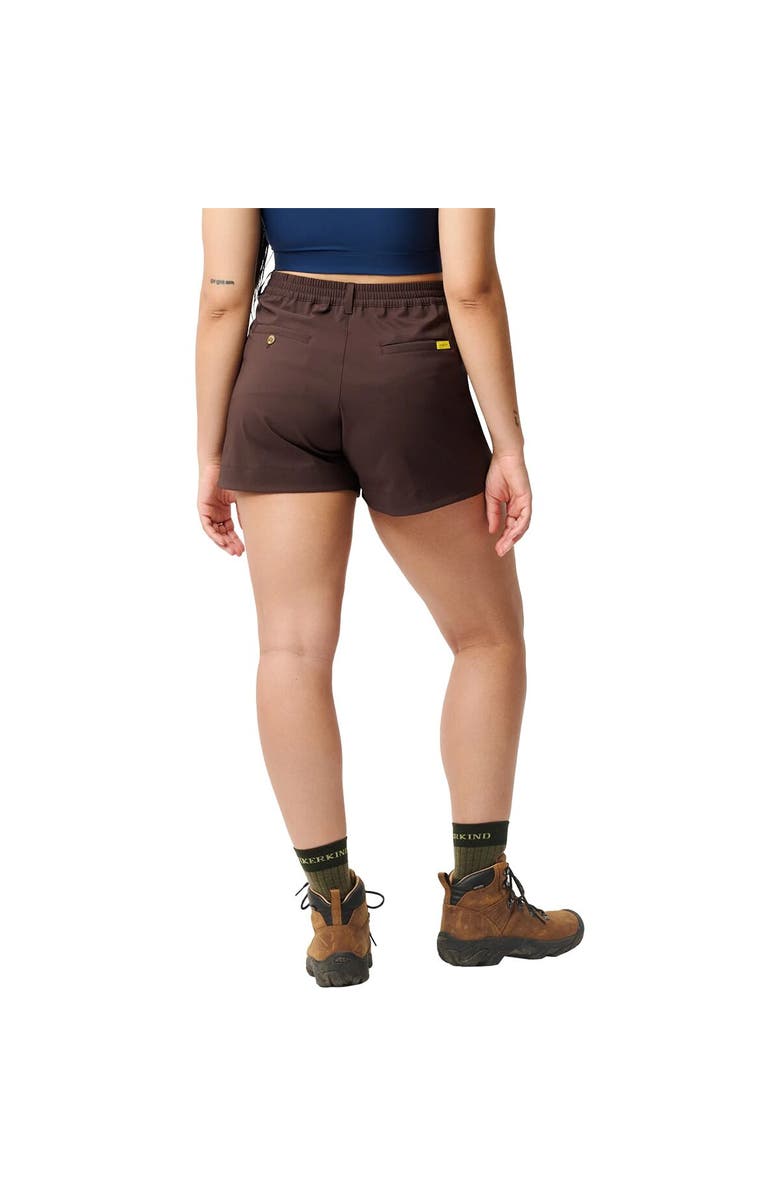 Hikerkind Trail Short - Women's, Alternate, color, Garnet