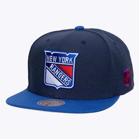 Men's Mitchell & Ness  Navy New York Rangers Legendary Home Snapback Hat