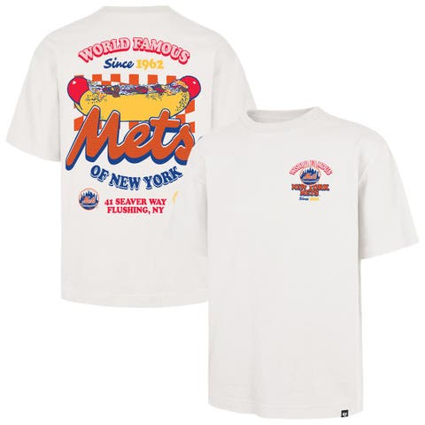 Men's '47 Cream New York Mets Glizzy T-Shirt