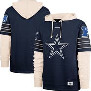 '47 Men's '47 Navy Dallas Cowboys Split Zone Cornerback Duo Hoodie
