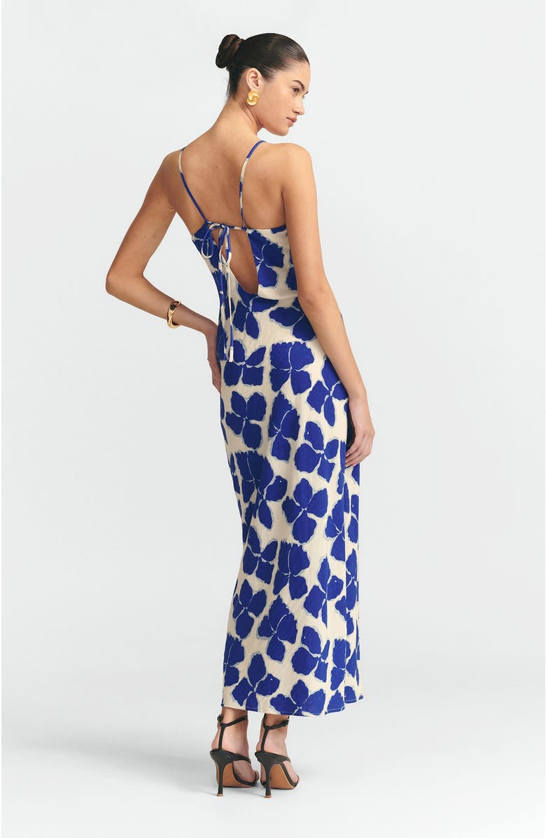 ST MRLO Gemma Slip Dress, Alternate, color, Blue Wildflower