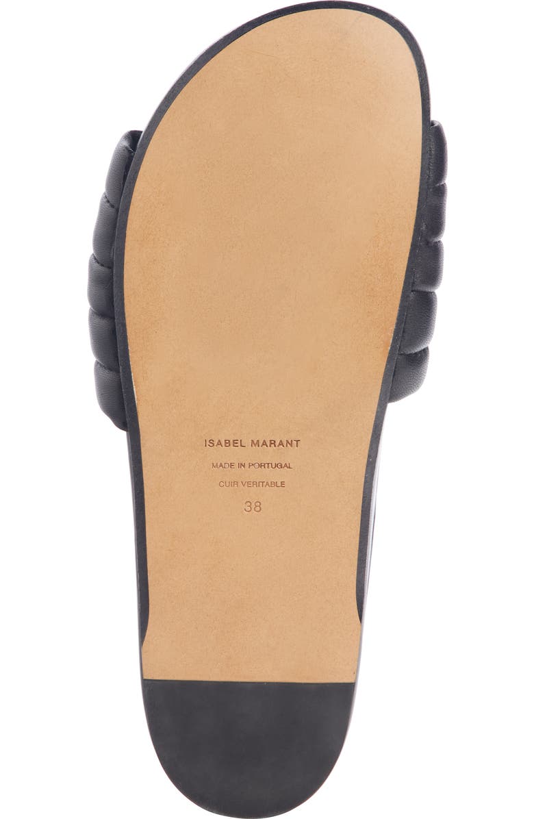 Isabel Marant Flat Hellea Sport Slide, Alternate, color,