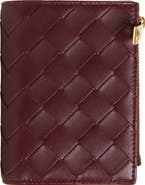 Bottega Veneta Small Intreccio Bifold Leather Wallet