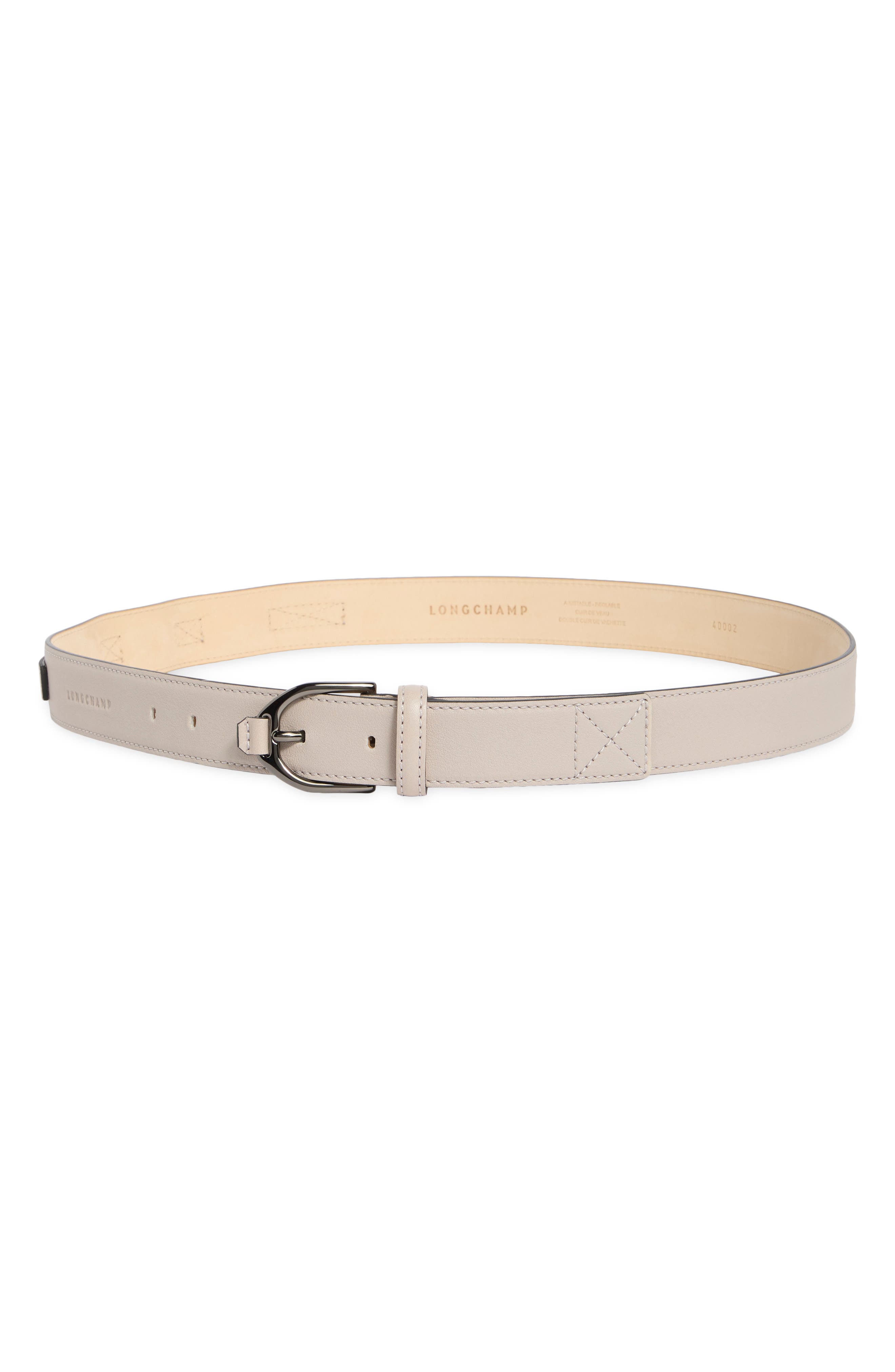 Longchamp Leather Belt