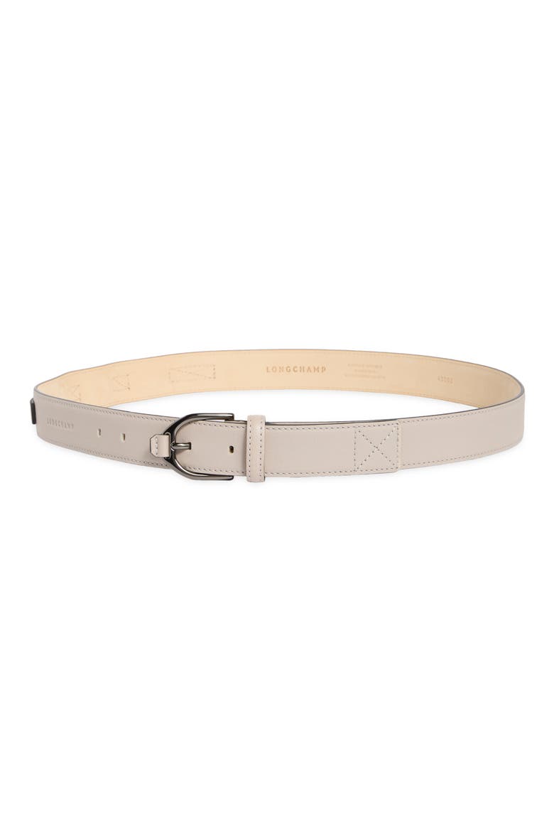 Leather Belt, Main, color, CLAY