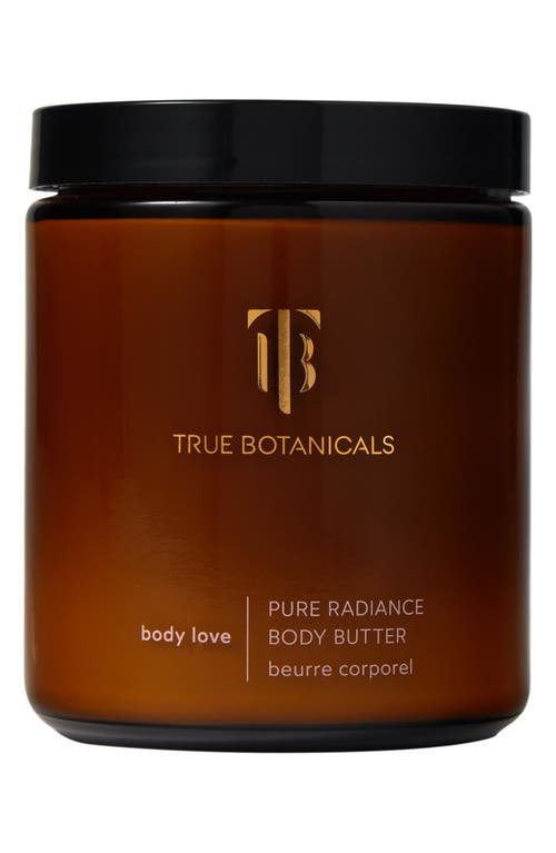 True Botanicals Pure Radiance Body Butter In Transparent