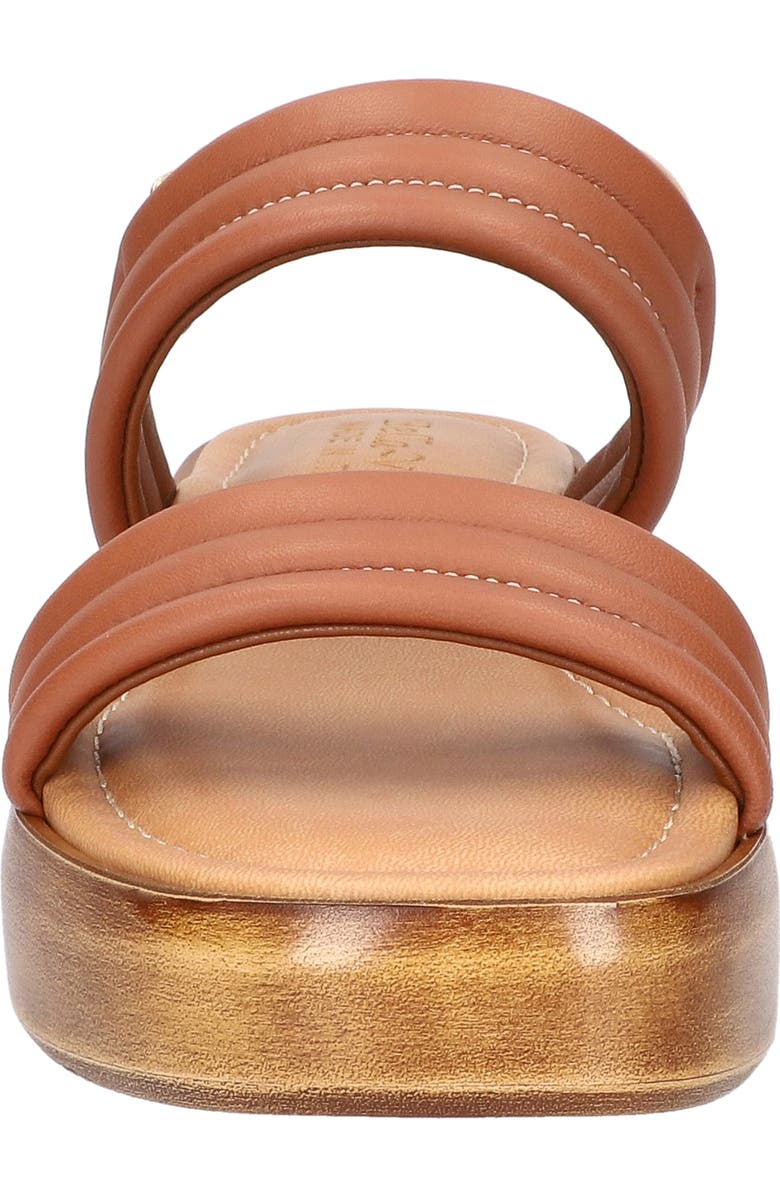 Bella Vita Ode Platform Sandal, Alternate, color, Whiskey Italian Leather