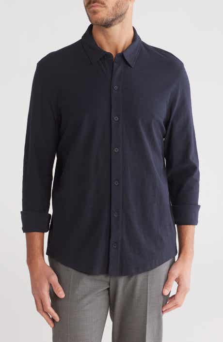 Vince Heavy Slub Button-Up Shirt