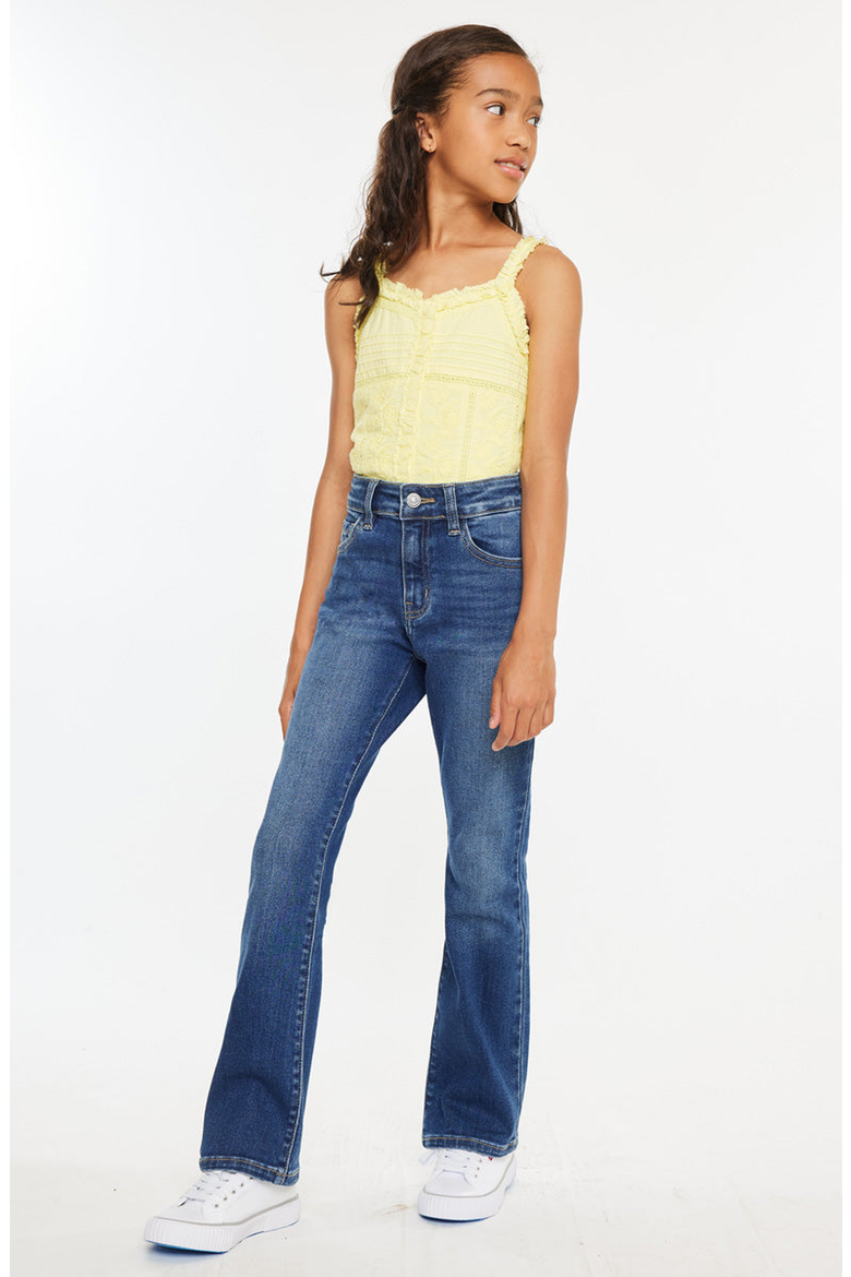 Elaine High Rise Bootcut Jeans, Alternate, color, Medium Wash