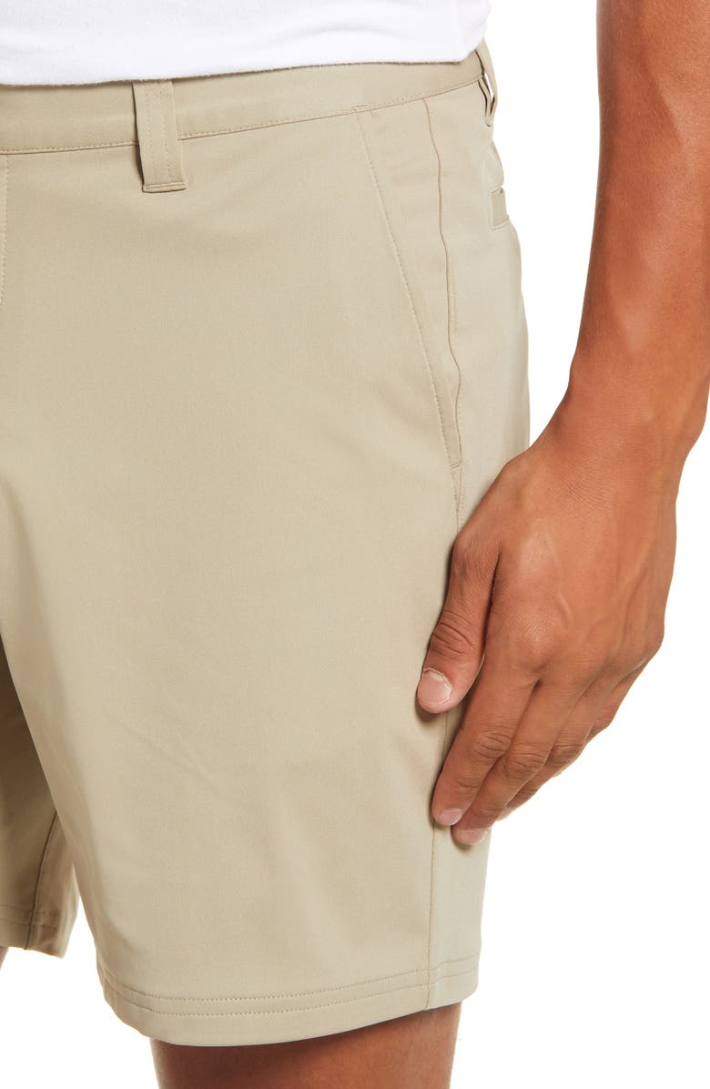 Rhone 7" Commuter Shorts, Alternate, color, Khaki