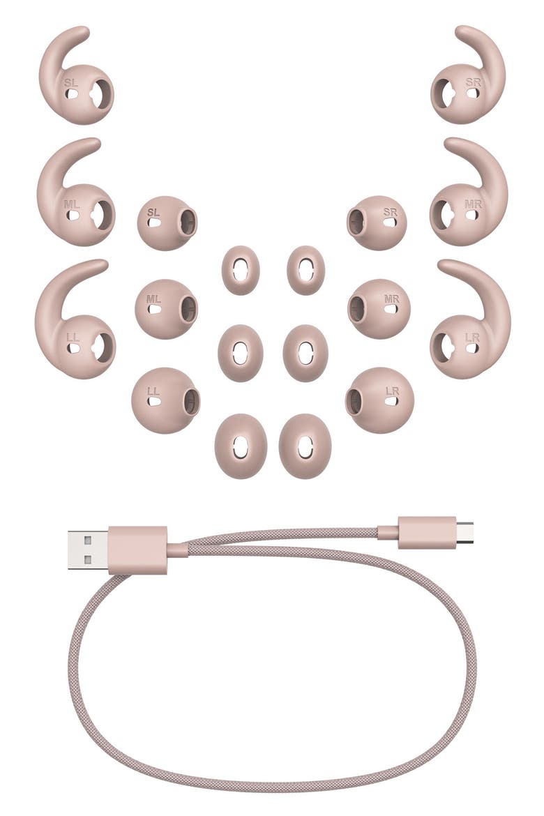 i.am+ Buttons Bluetooth Headphones, Alternate, color, ROSE
