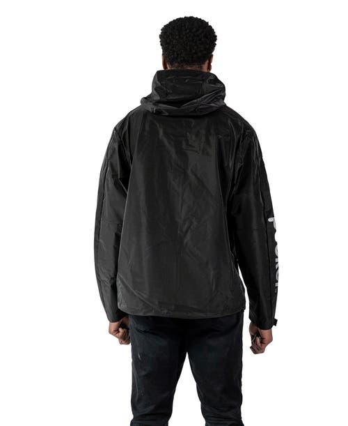 Woodpecker Wind Rain Shell Jacket In Black
