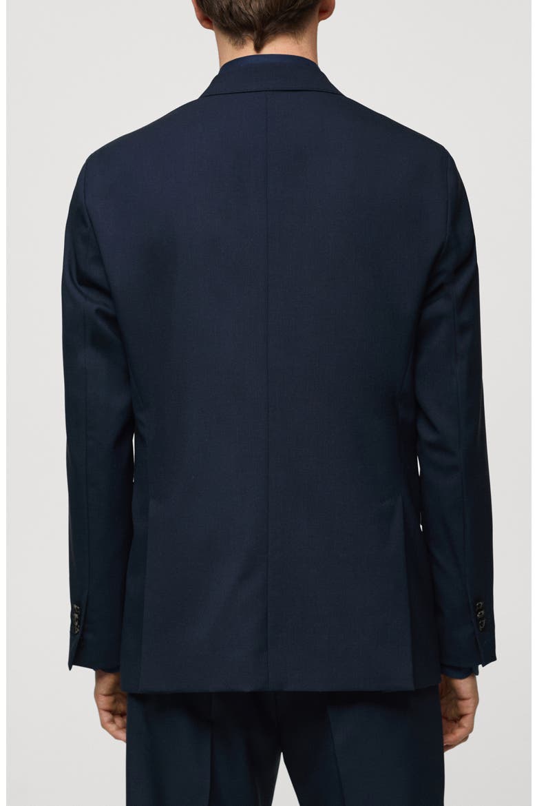 Slim Fit Navy Wool Sport Coat, Alternate, color, DARK NAVY