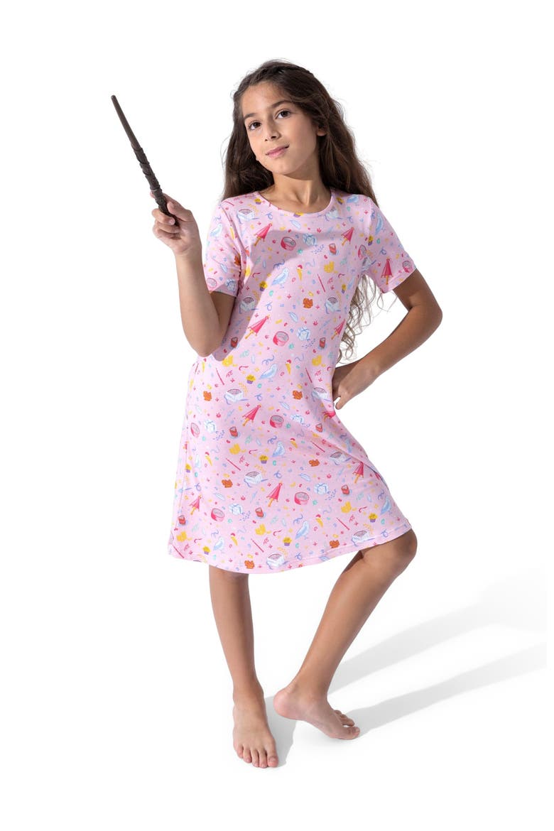 Kids' Happee Birthdae Harry Short Sleeve Dress, Alternate, color, Happee Birthdae Harry
