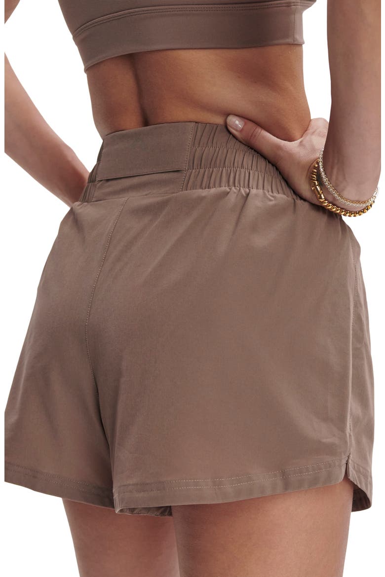 Kallin Running Shorts, Alternate, color, DEEP TAUPE