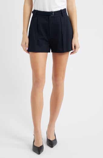 The Soho Belted Cotton Shorts