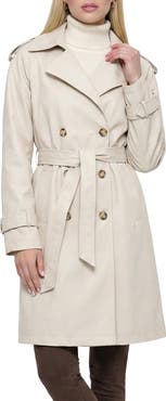 GORSKI Lightweight Belted Trench Coat