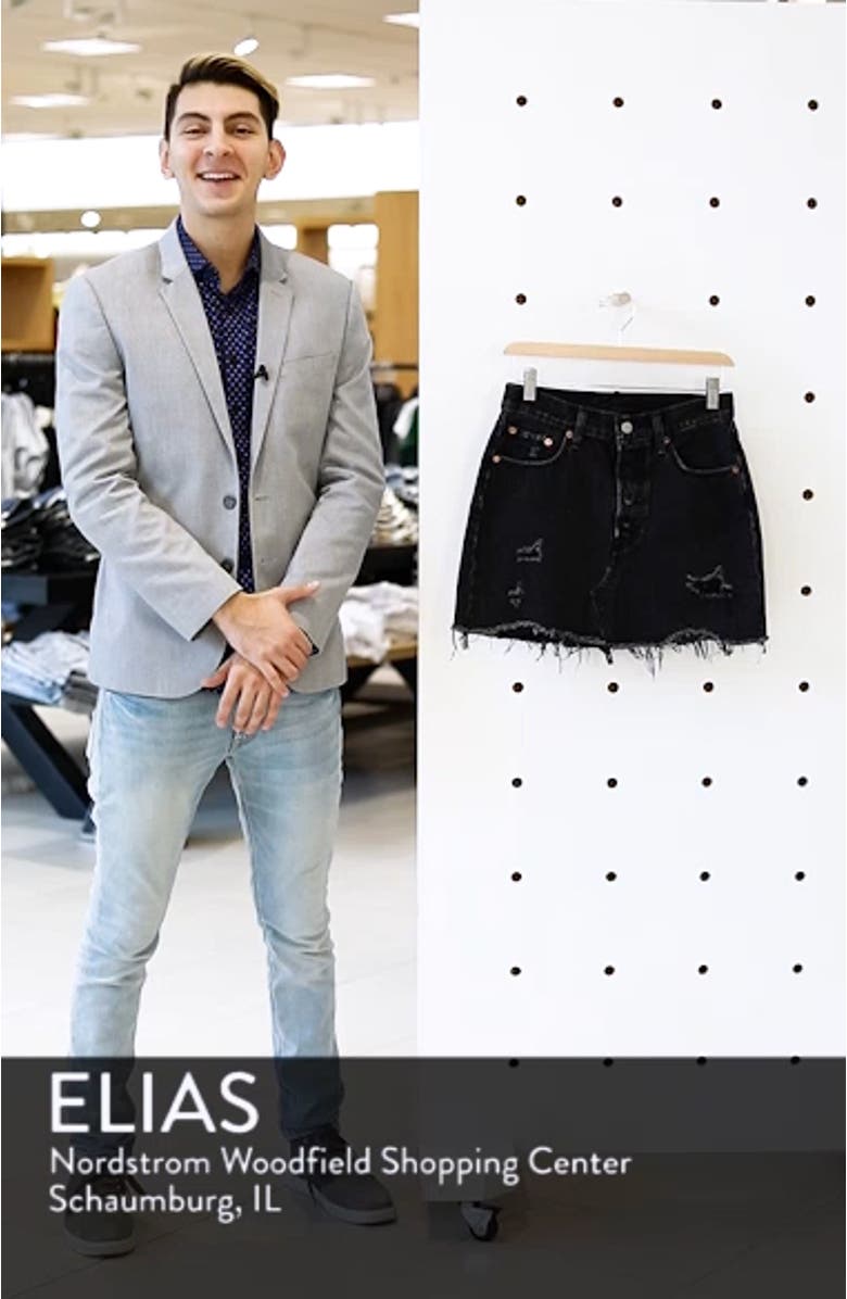 Deconstructed Denim Skirt, sales video thumbnail