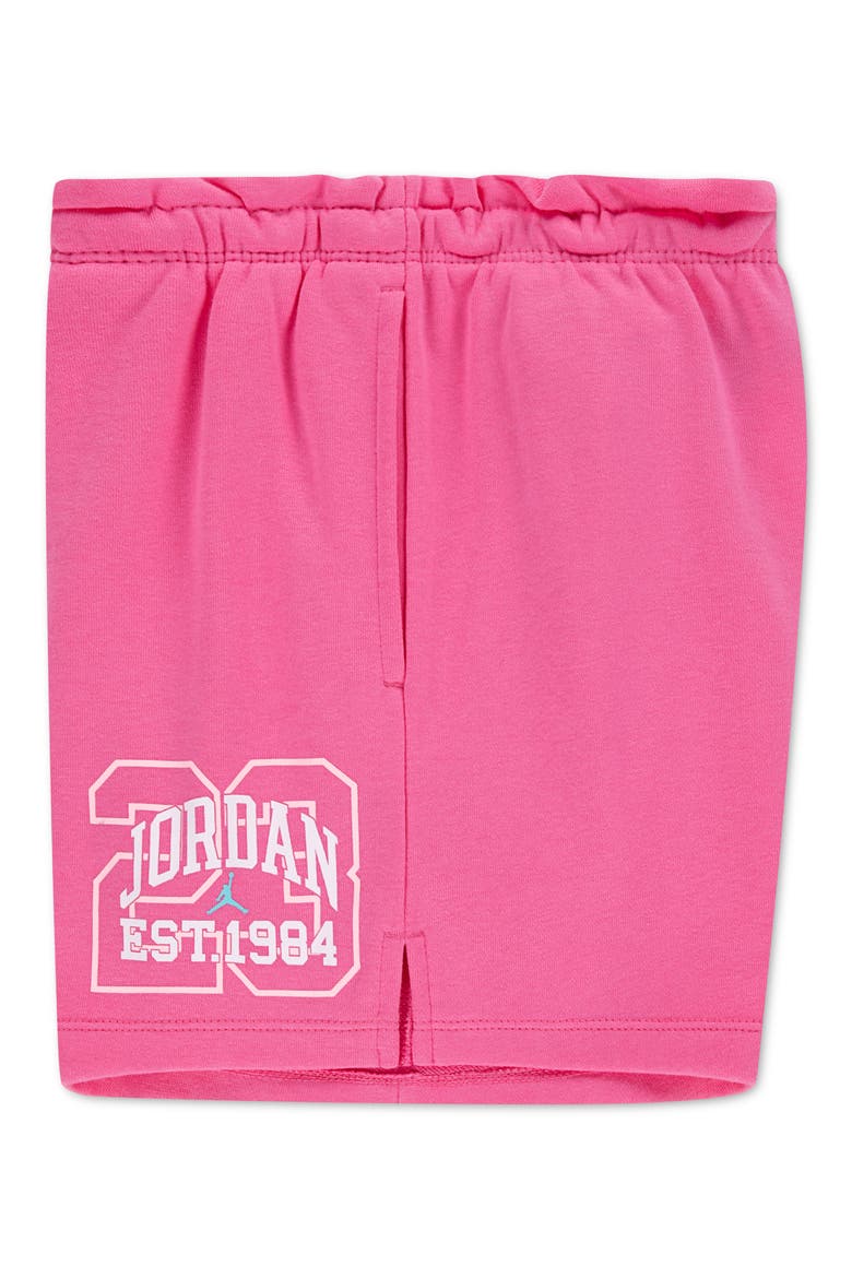 Kids' Diary Paperbag Shorts, Alternate, color, PINK GLOW