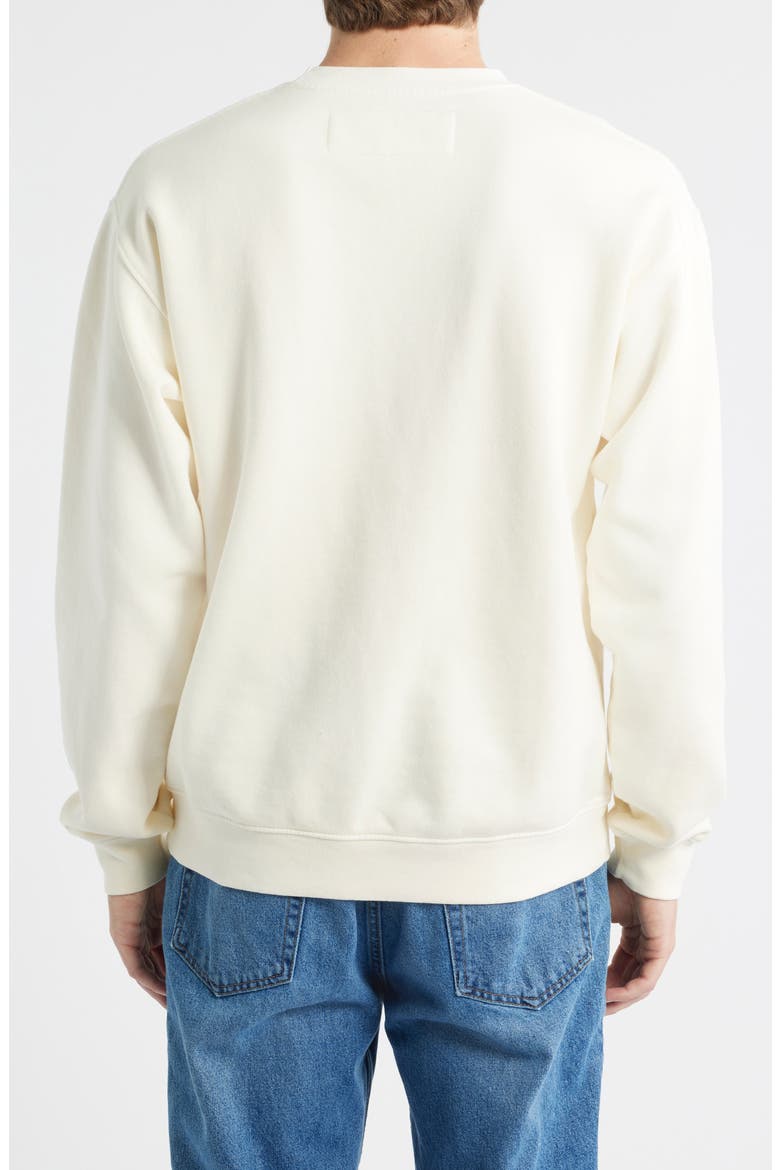 Everyone's in Love with You Cotton Graphic Sweatshirt, Alternate, color, BONE