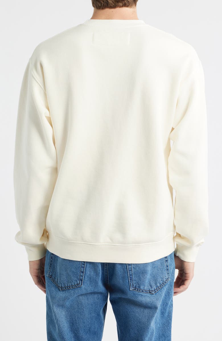 ONE OF THESE DAYS Everyone's in Love with You Cotton Graphic Sweatshirt, Alternate, color, Bone