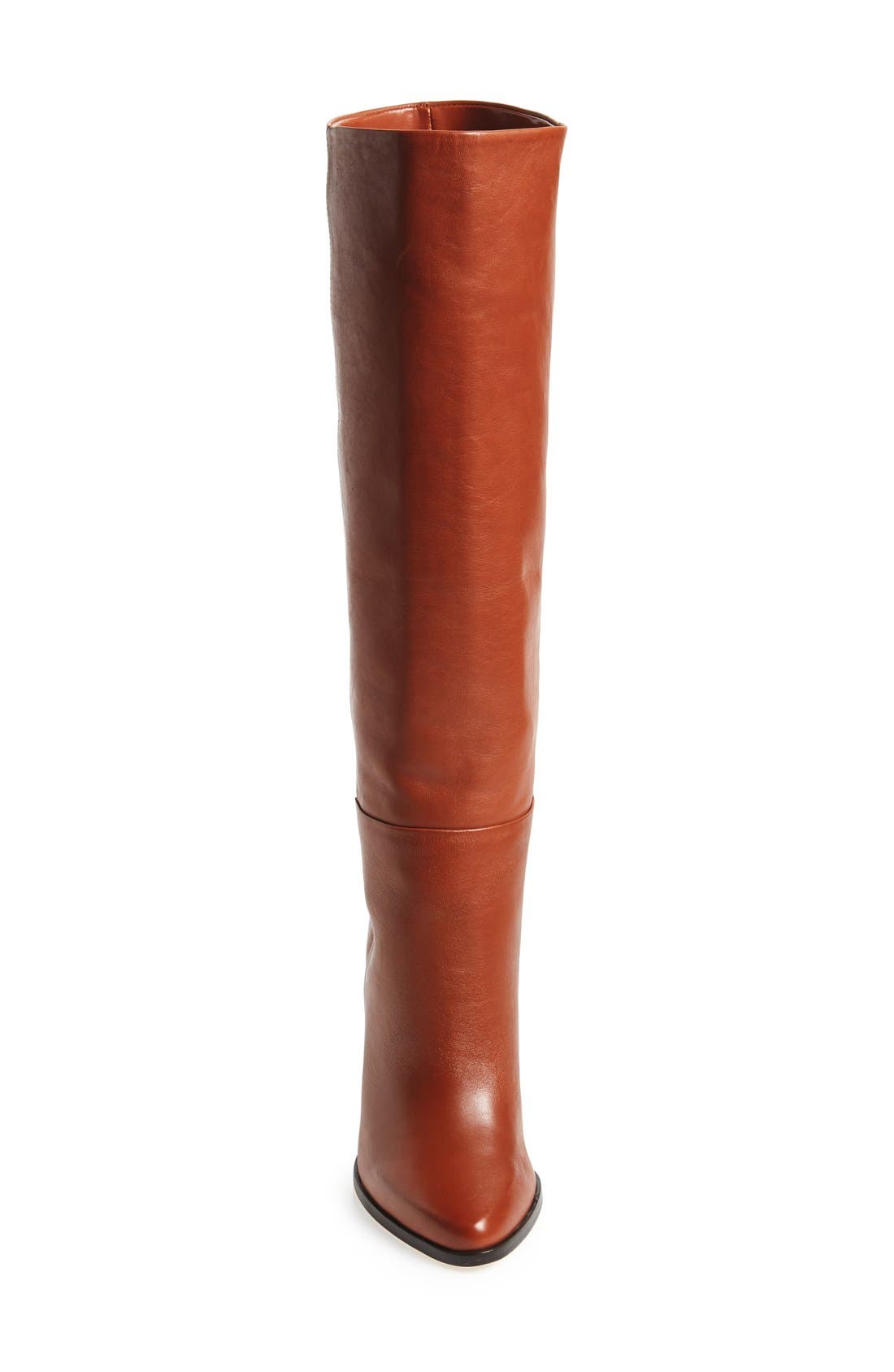 'Oak' Tall Boot, Alternate, color, BROWN